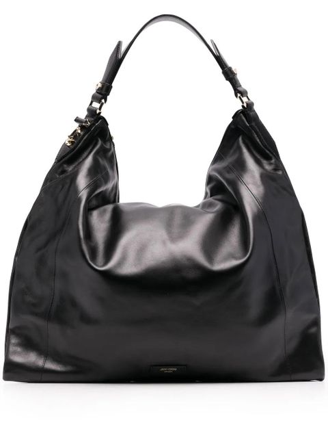 Jimmy Choo logo-print tote bag - Black - zdjęcie produktu nr 1