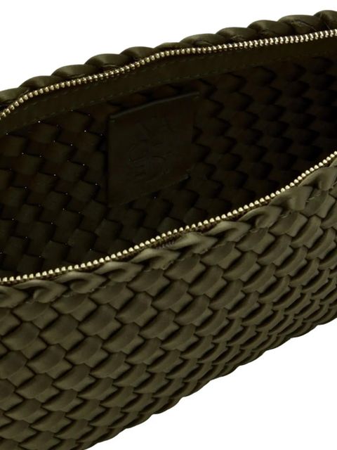 NAGHEDI woven shoulder bag - Green