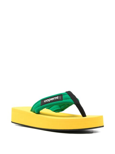 Coperni foam flip flops - Green - zdjęcie produktu nr 2
