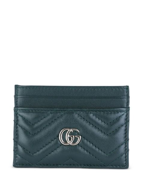 Gucci leather cardholder - Green - zdjęcie produktu nr 1