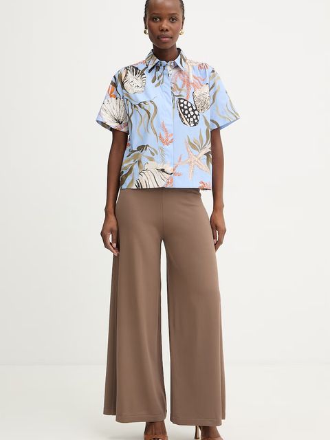 Marella spodnie damskie z wiskozy MLMGIURIA - zdjęcie produktu nr 1