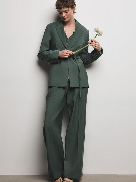 Medicine spodnie wide leg damskie z wiskozą - zdjęcie produktu nr 2