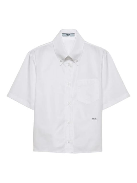 Prada patch-pocket shirt - White - zdjęcie produktu nr 1