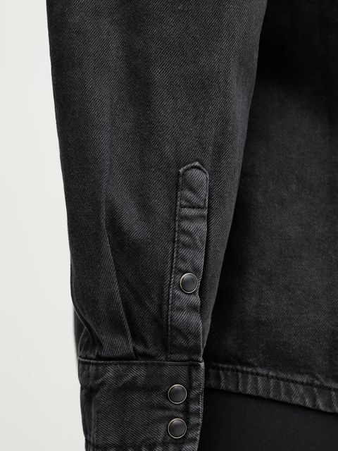 Pepe Jeans koszula damska kolor czarny regular z kołnierzykiem klasycznym PL3051236