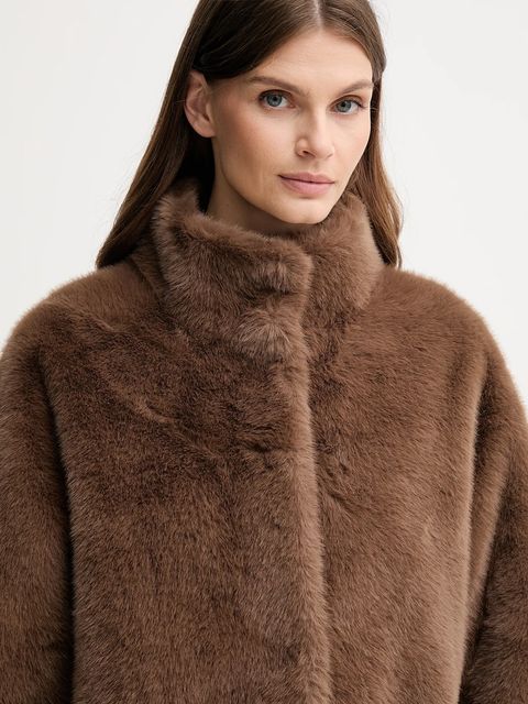 Joop! płaszcz kolor brązowy 30048879