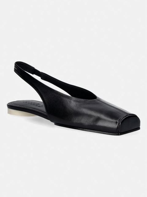 MM6 Maison Margiela baleriny skórzane - zdjęcie produktu nr 1