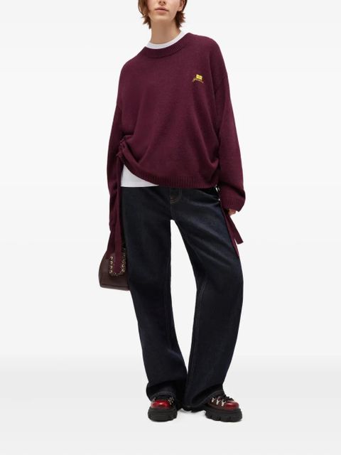 GANNI drawstring sweater - Red - zdjęcie produktu nr 2