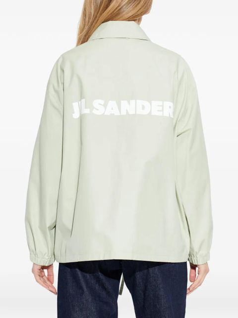 Jil Sander button-up cotton jacket - Green