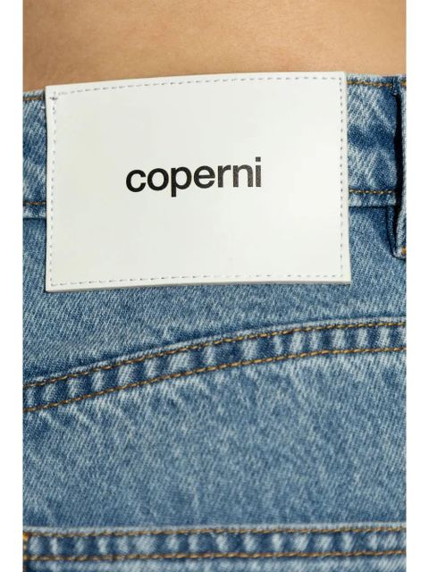 Coperni wide-leg mid-rise jeans - Blue