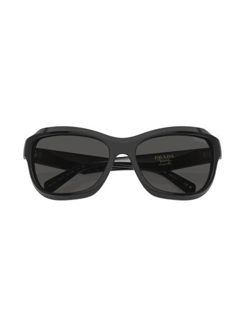 Prada Eyewear PR A27S oversize-frame sunglasses - Black