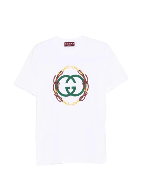 Gucci logo-print T-shirt - White - zdjęcie produktu nr 1