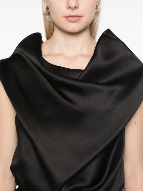 KHAITE Luola top - Black