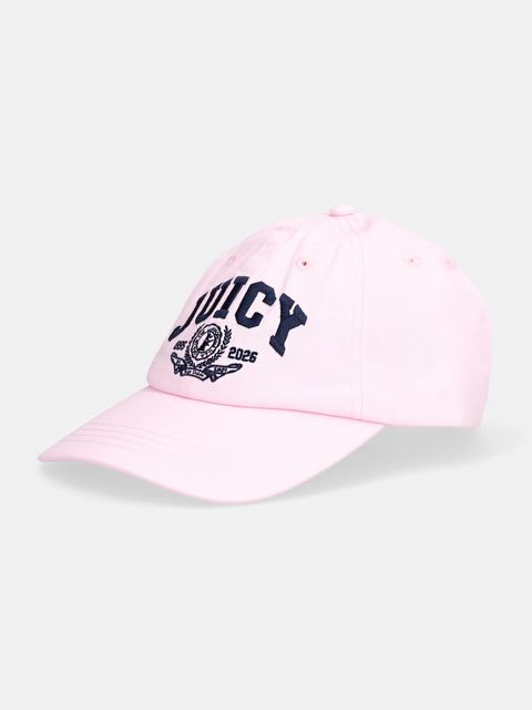 Juicy Couture czapka z daszkiem damska bawełniana CREST CAP - zdjęcie produktu nr 2