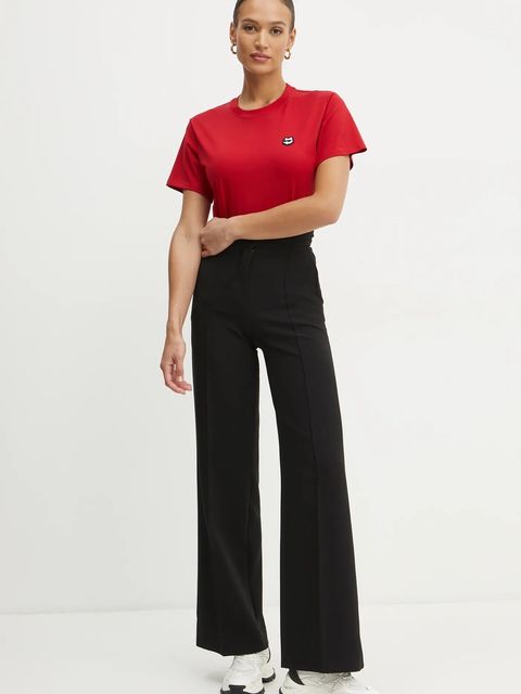 Karl Lagerfeld t-shirt bawełniany IKON - zdjęcie produktu nr 1