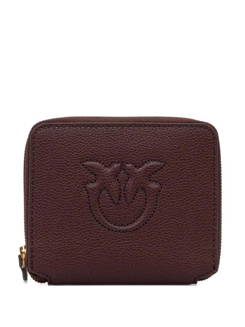 PINKO small square leather wallet - Brown - zdjęcie produktu nr 1