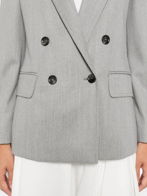 Max Mara double-breasted blazer - Grey