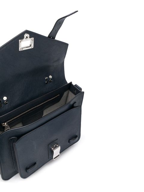 Proenza Schouler tiny logo-tag cross-body bag - Blue