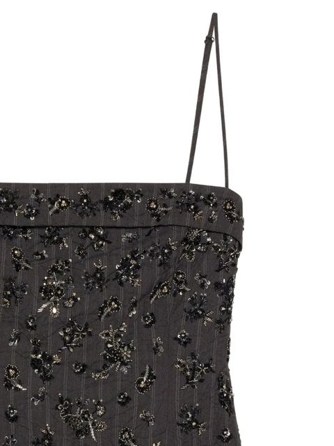 Simkhai Anden embellished mini dress - Grey