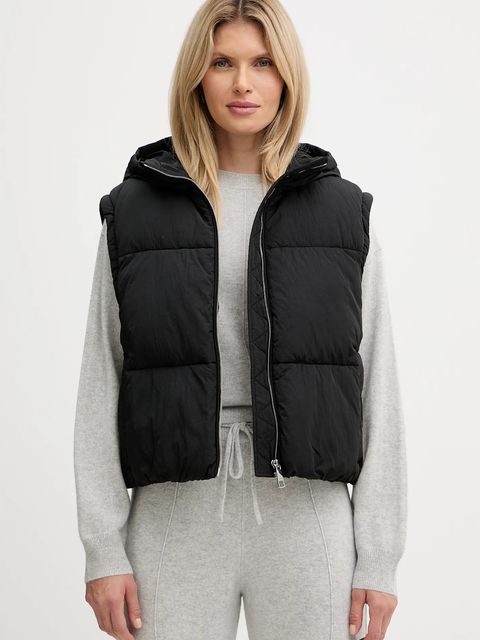 BOSS Orange kurtka kolor czarny zimowa oversize 50548028