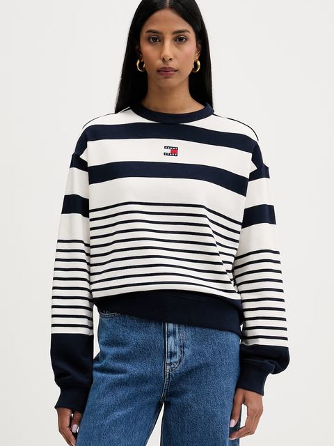 Tommy Jeans bluza oversize damska bawełniana - zdjęcie produktu nr 1