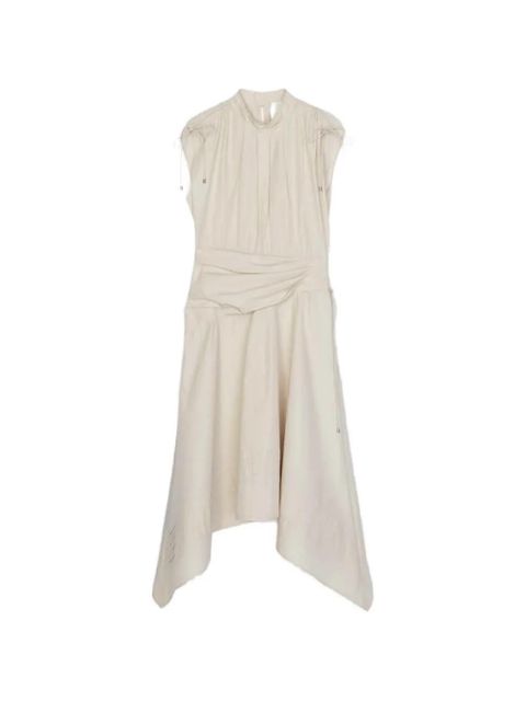 3.1 Phillip Lim asymmetric-hem midi dress - Neutrals - zdjęcie produktu nr 1