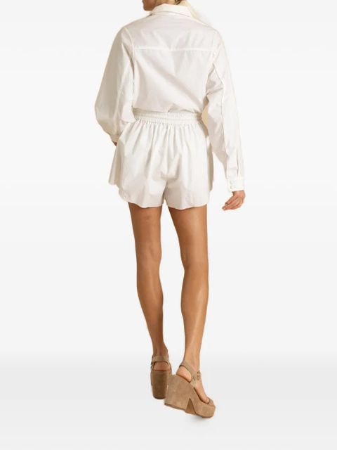 ZIMMERMANN scalloped-hem short - White - zdjęcie produktu nr 2