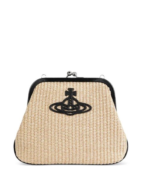 Vivienne Westwood Orb clutch bag - Neutrals - zdjęcie produktu nr 1