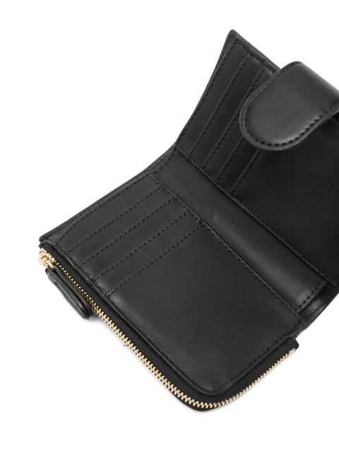 TWINSET logo-appliqué wallet - Black