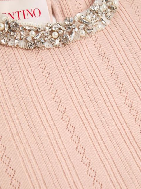 Valentino Garavani embroidered T-shirt - Pink