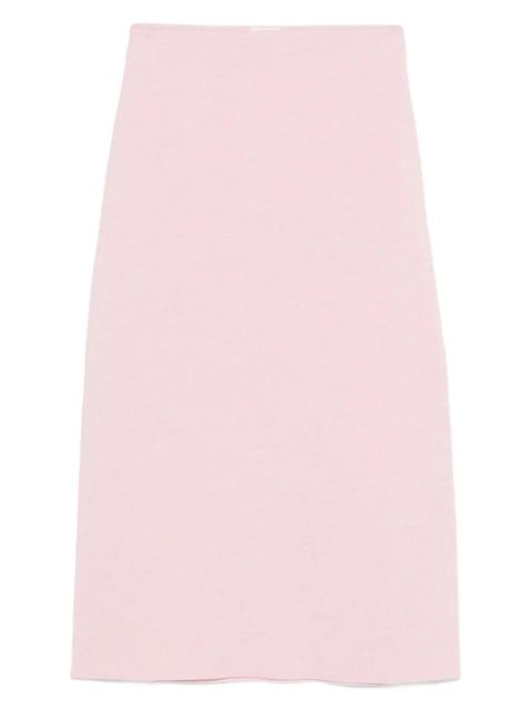 KHAITE Patri midi skirt - Pink - zdjęcie produktu nr 1
