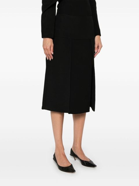 KHAITE Kidd midi skirt - Black - zdjęcie produktu nr 2