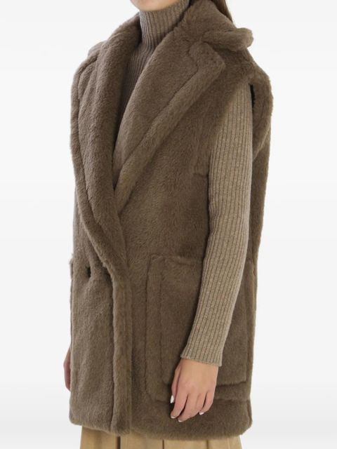 Max Mara Bormida double-breasted gilet - Brown