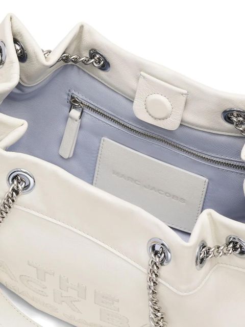 Marc Jacobs The Leather Chain Sack bag - White