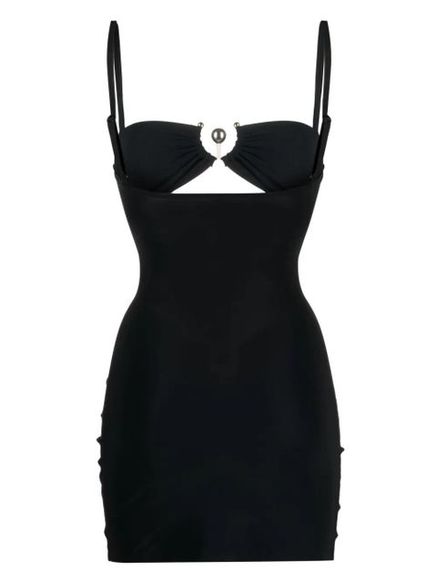 Christopher Esber cut-out mini beach dress - Black - zdjęcie produktu nr 2