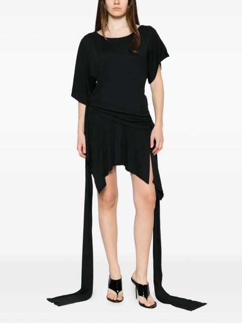 MISBHV Holywood Baby asymmetric midi dress - Black - zdjęcie produktu nr 2
