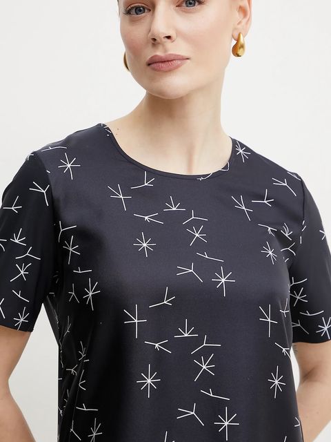 MM by Max Mara bluzka z domieszką jedwabiu