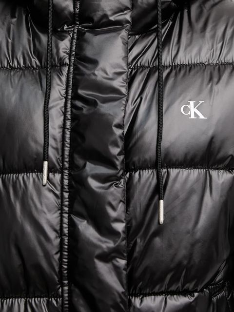 Calvin Klein Jeans kurtka kolor czarny przejściowa LV047D505G