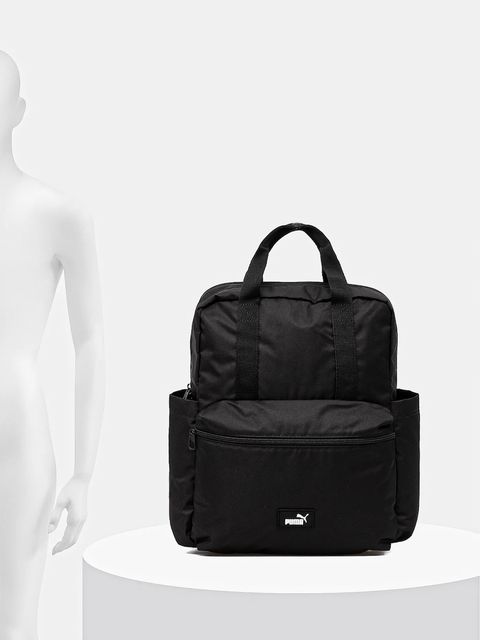 Puma plecak damski kolor czarny duży gładki 91348