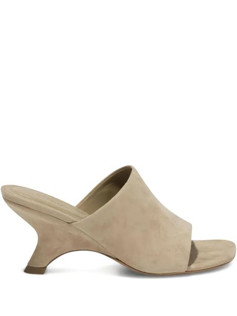 Simkhai 75mm Shadow suede open-toe sandals - Neutrals - zdjęcie produktu nr 1