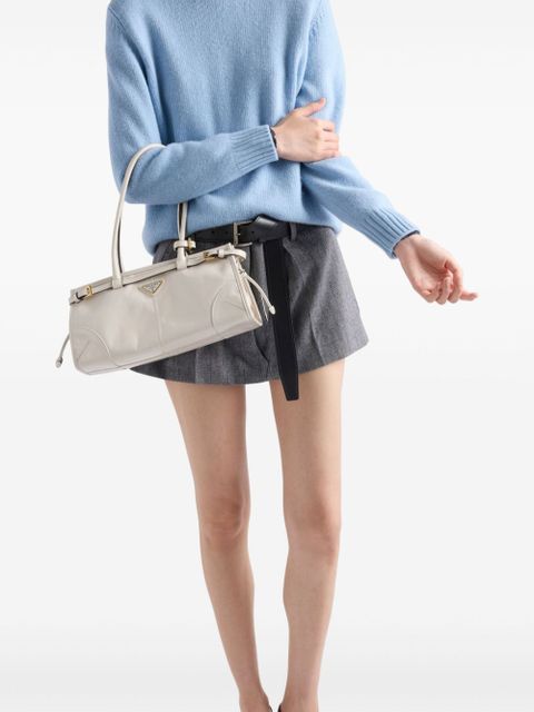 Prada Wool and cashmere crew-neck sweater - Blue