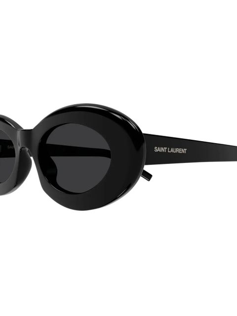 Saint Laurent Eyewear oval-frame sunglasses - Black