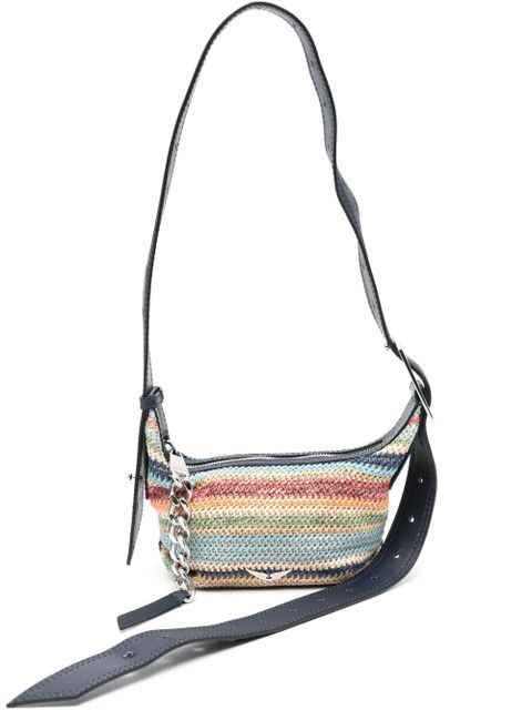 Zadig&Voltaire Le Cecilia interwoven mini bag - Blue - zdjęcie produktu nr 1