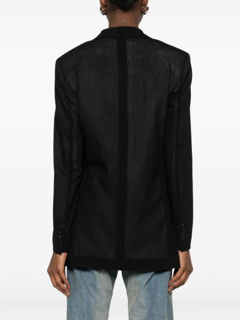 Blumarine patch-pocket blazer - Black