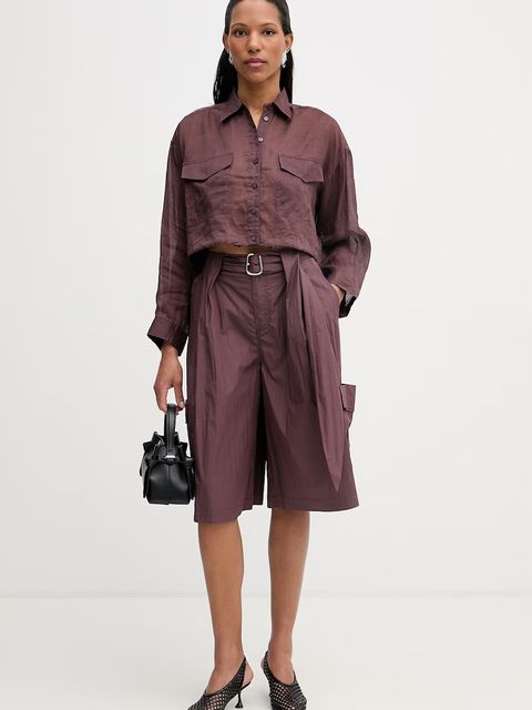 Isabelle Blanche bermudy damskie z bawełną - zdjęcie produktu nr 1