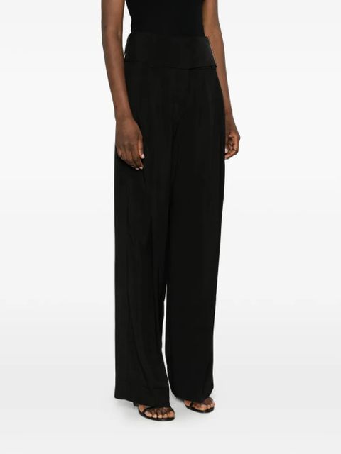 Sportmax Spsfavetta belted trousers - Black