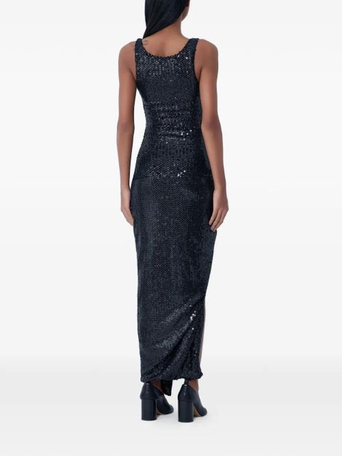 Vivienne Westwood sequined cowl-neck dress - Black