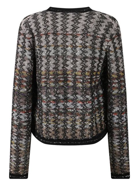 Missoni sequin-embellished cardigan - Brown - zdjęcie produktu nr 2