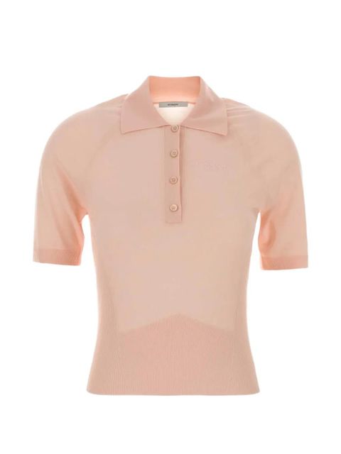 Givenchy short-sleeve wool polo shirt - Pink - zdjęcie produktu nr 1