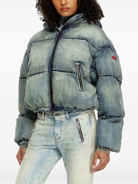 Diesel W-Aves puffer jacket - Blue