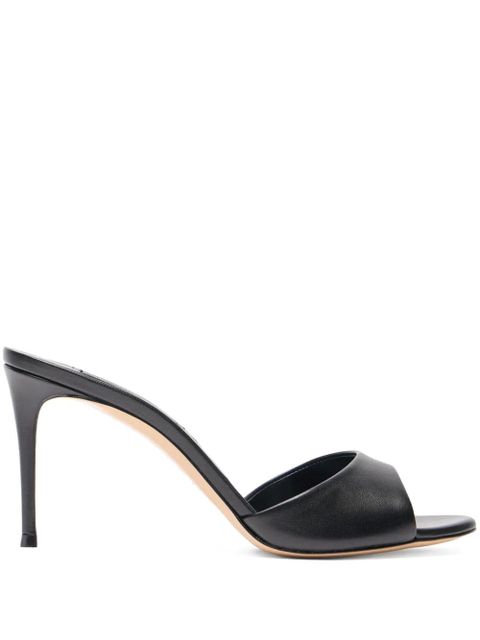 Casadei 80mm Julia mules - Black - zdjęcie produktu nr 1